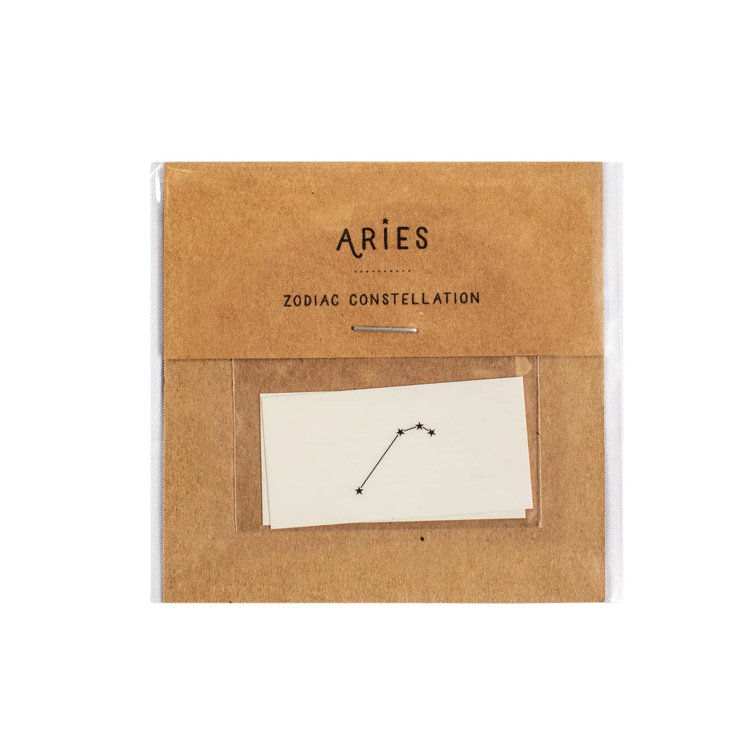 Zodiac Constellations Temporary Tattoo