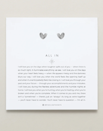 All In Stud Earrings