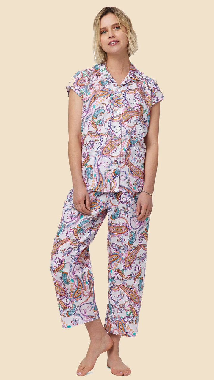 Amara Luxe Pima Capri Pajamas