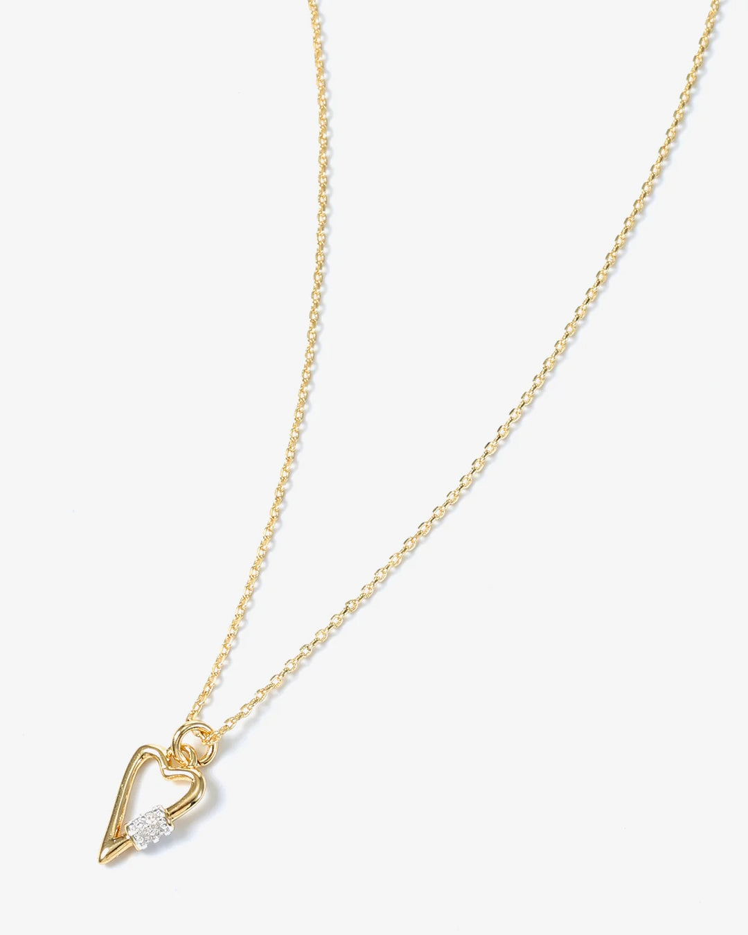 Fill Your Life With Love Necklace - Gold
