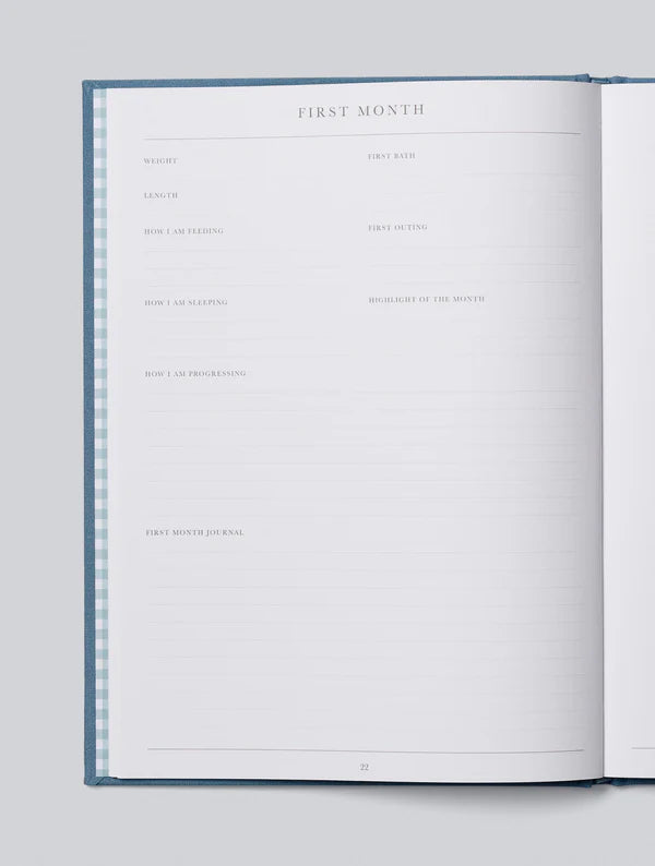 Baby Birth To Five Years Journal