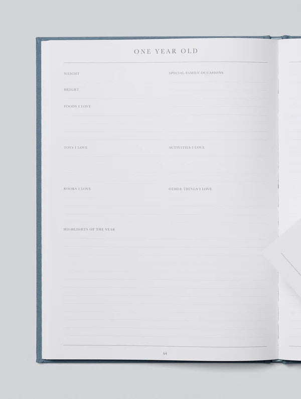 Baby Birth To Five Years Journal