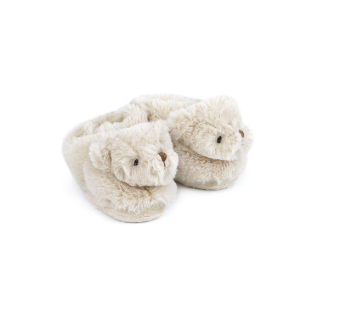 Baby Bear Booties - Tan