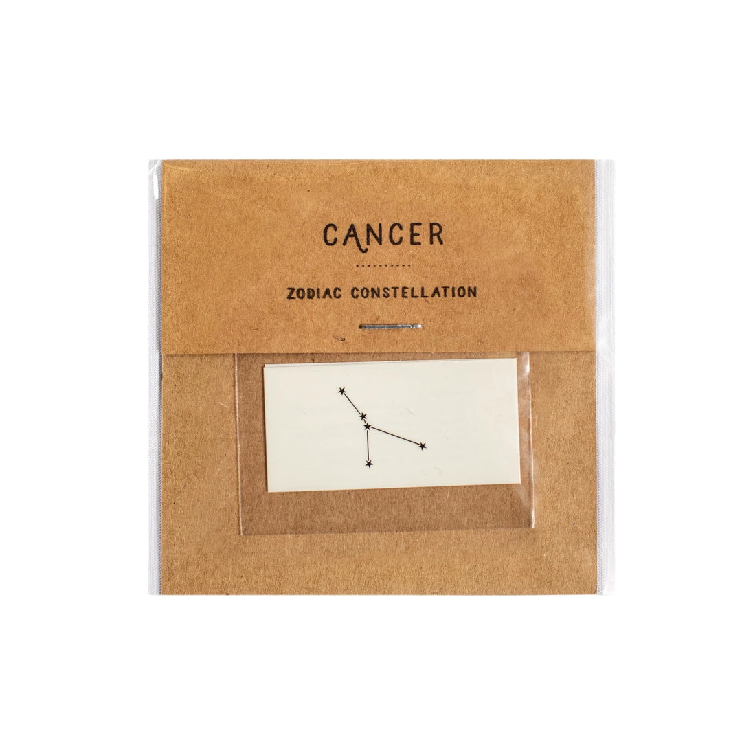 Zodiac Constellations Temporary Tattoo
