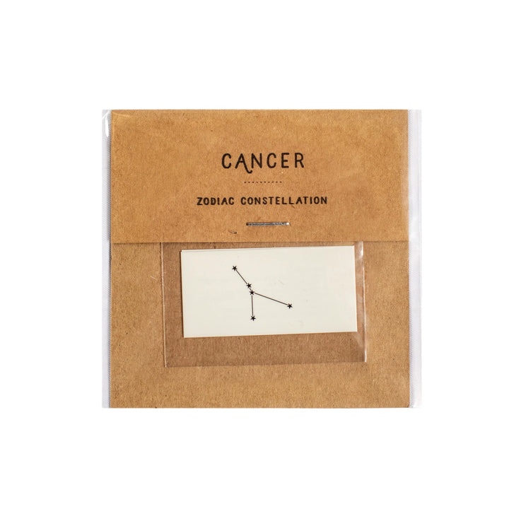 Zodiac Constellations Temporary Tattoo