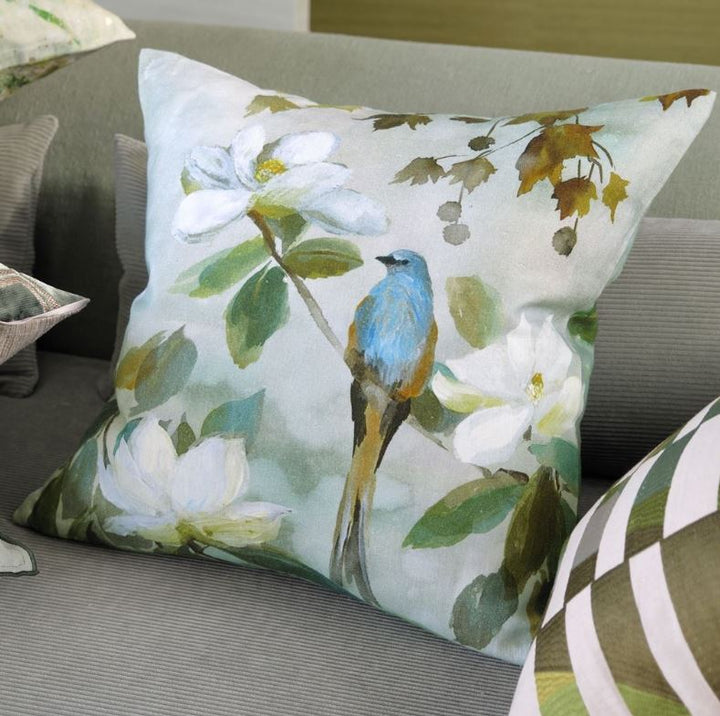 Kiyosumi Celadon Display Pillow