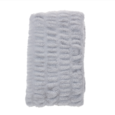 Faux Rabbit Fur Throw 50"X60" Oblong
