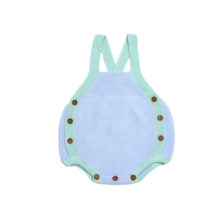 Color Block Bubble Romper