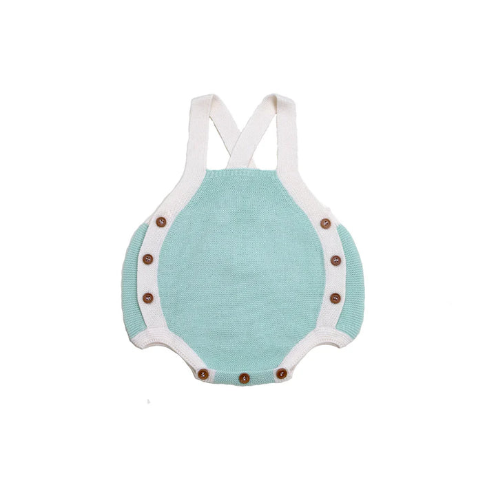 Color Block Bubble Romper