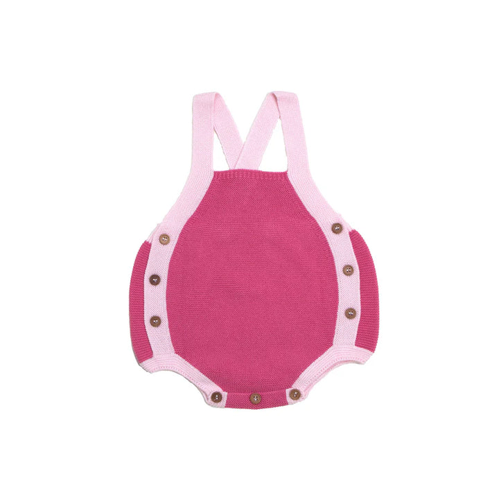 Color Block Bubble Romper