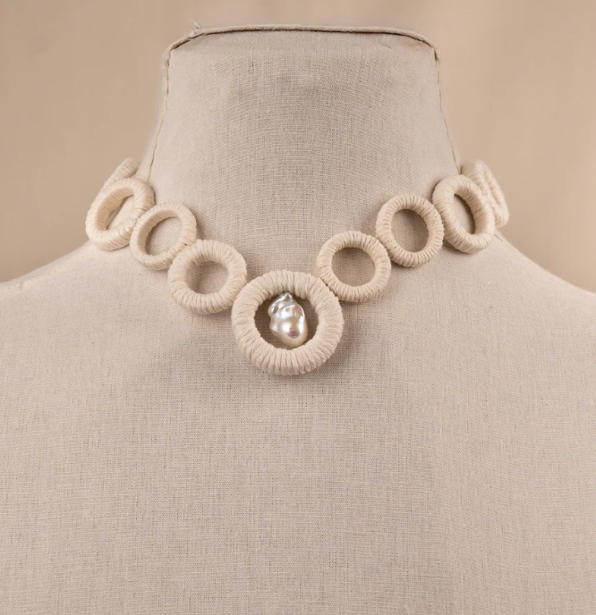 Necklace Collar Coral | Natural