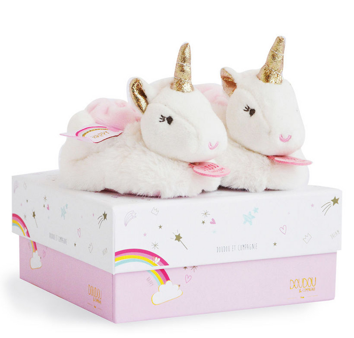 Doudou Lucie the Unicorn - Baby Booties