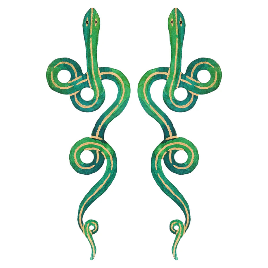 Serpentine Earrings