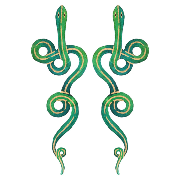 Serpentine Earrings