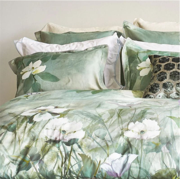 Kiyosumi Celadon Duvet Cover
