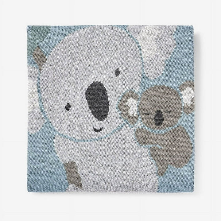 Koala Knit Baby Blanket