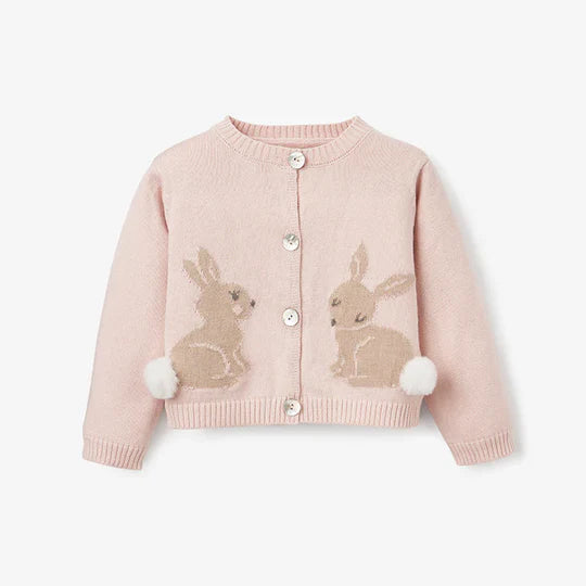 Bunny Knit Baby Cardigan