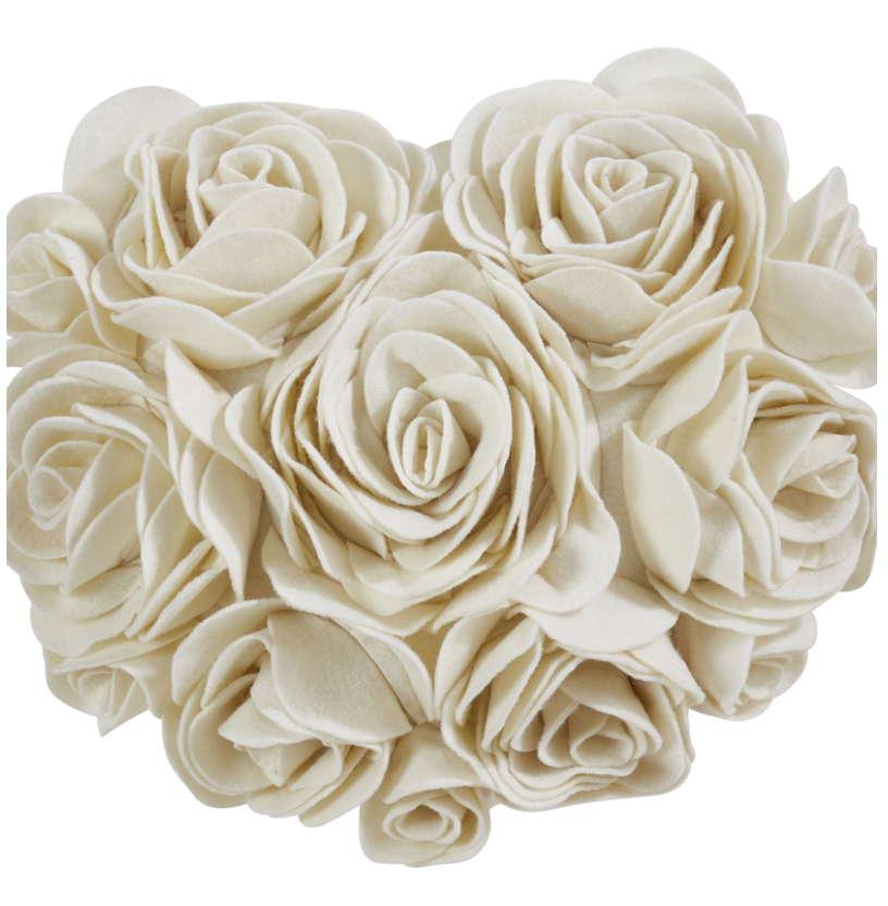 Heart Felt Pillow - Poly Filled