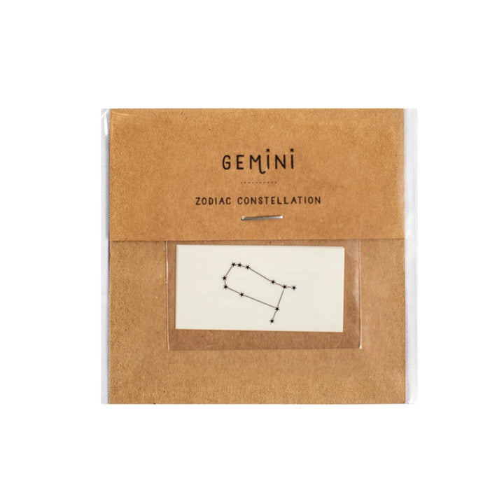 Zodiac Constellations Temporary Tattoo