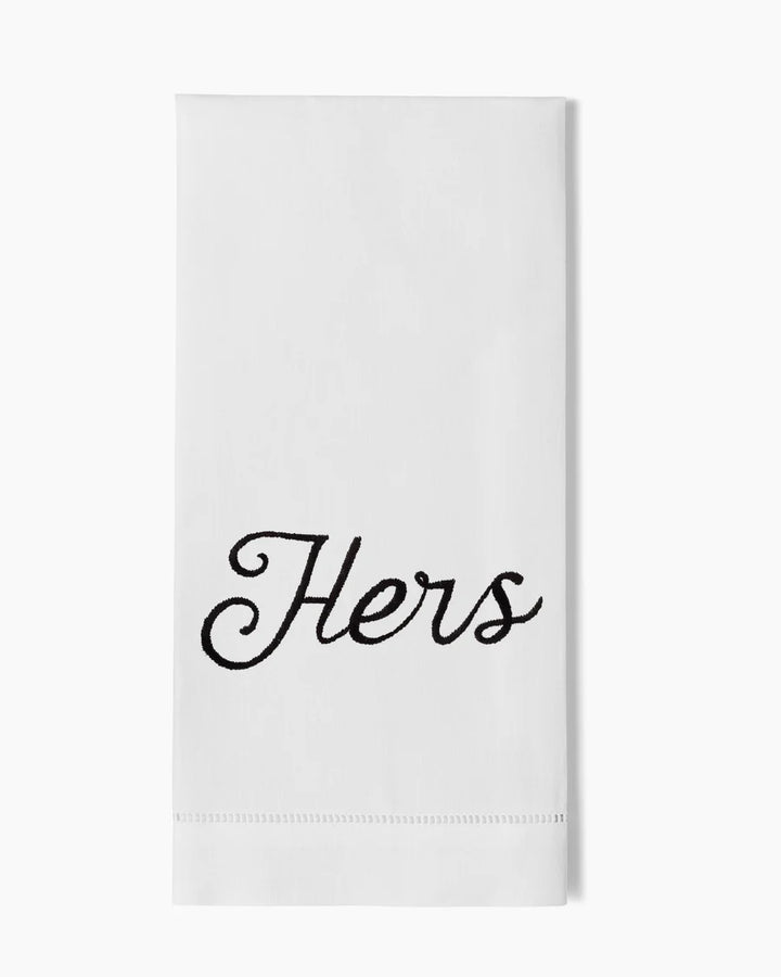 His/Her Guest Towel