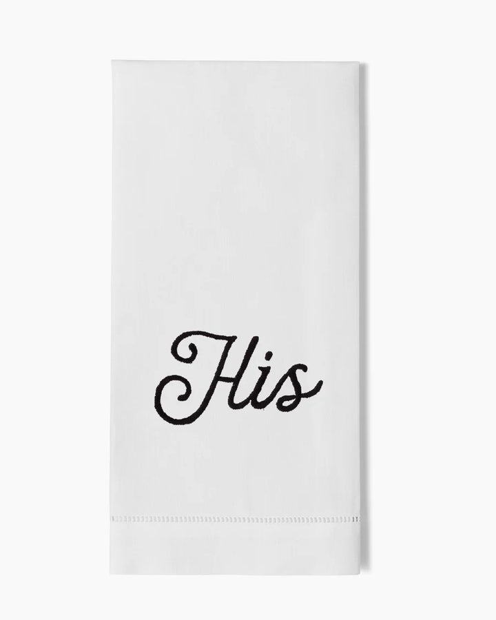 His/Her Guest Towel