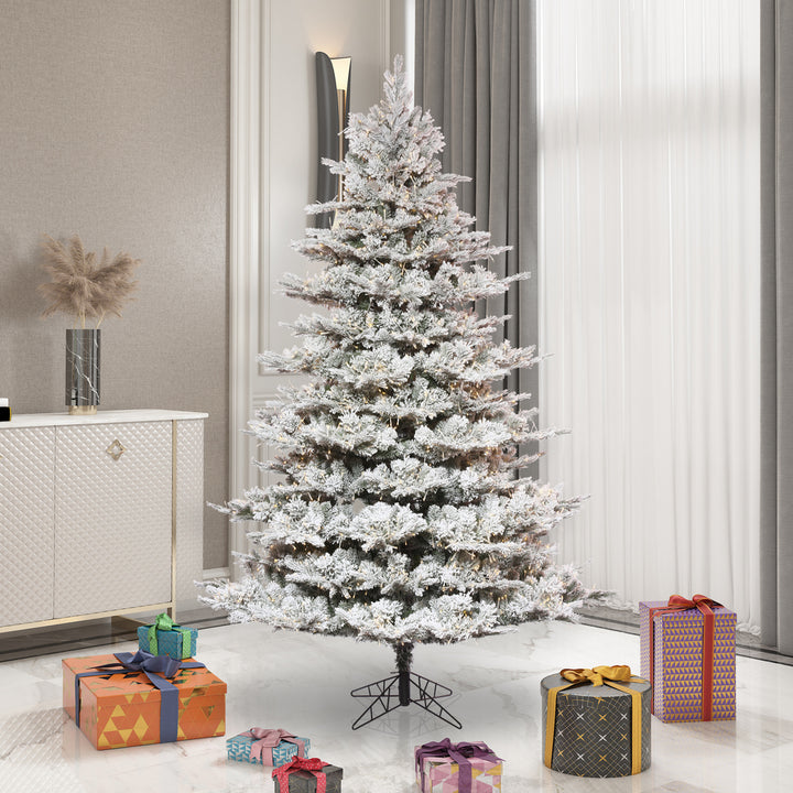 Flocked Kiana Artificial Tree, 9'