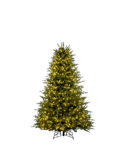 Georgian Fraser Fir Artificial Pre-Lit Christmas Tree, 6.5' and 7.5'