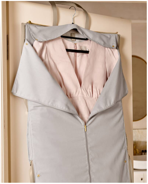 Bag Fold Out Garment Weekend / Light Taupe