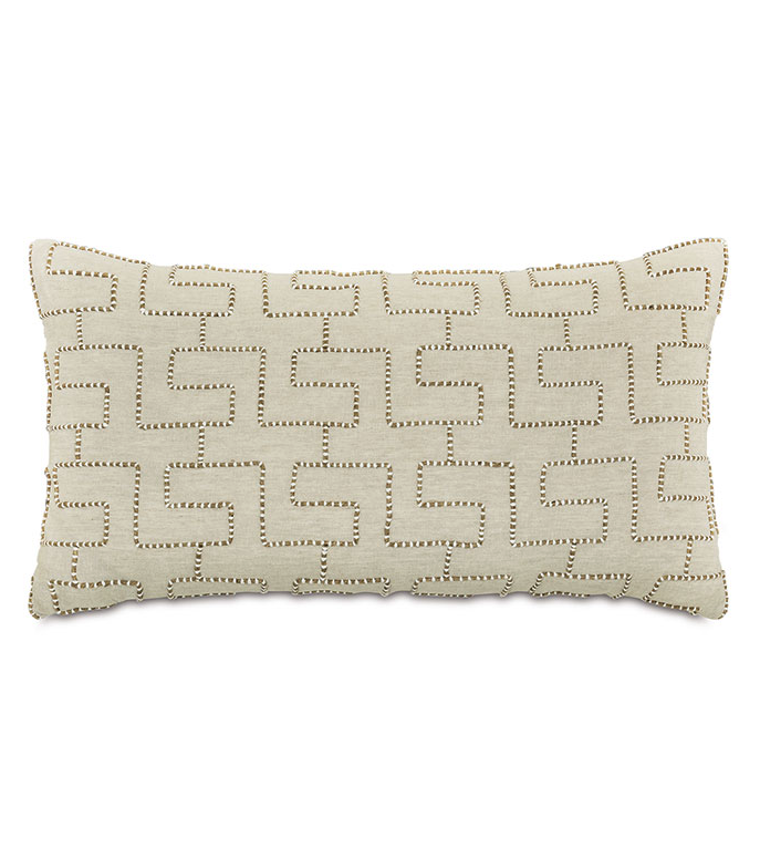 Wren Jute King Sham