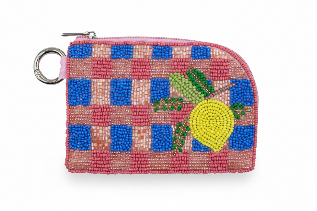 Lemon Keychain Pouch