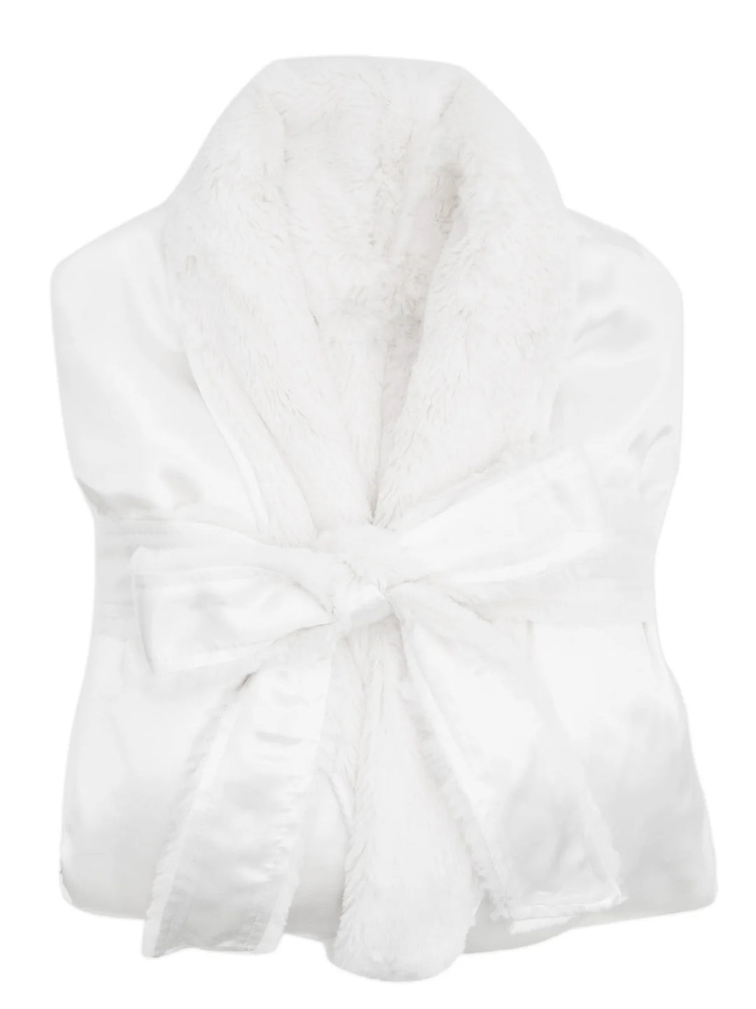 Luxe Satin Robe Silver