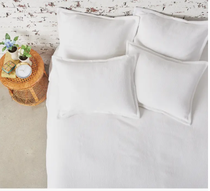 Monroe White Blanket