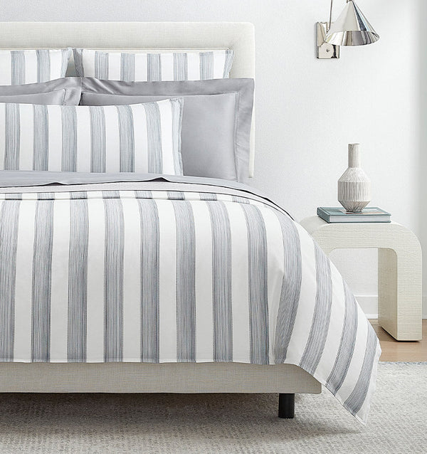 Sferra Mara Slate Duvet Cover