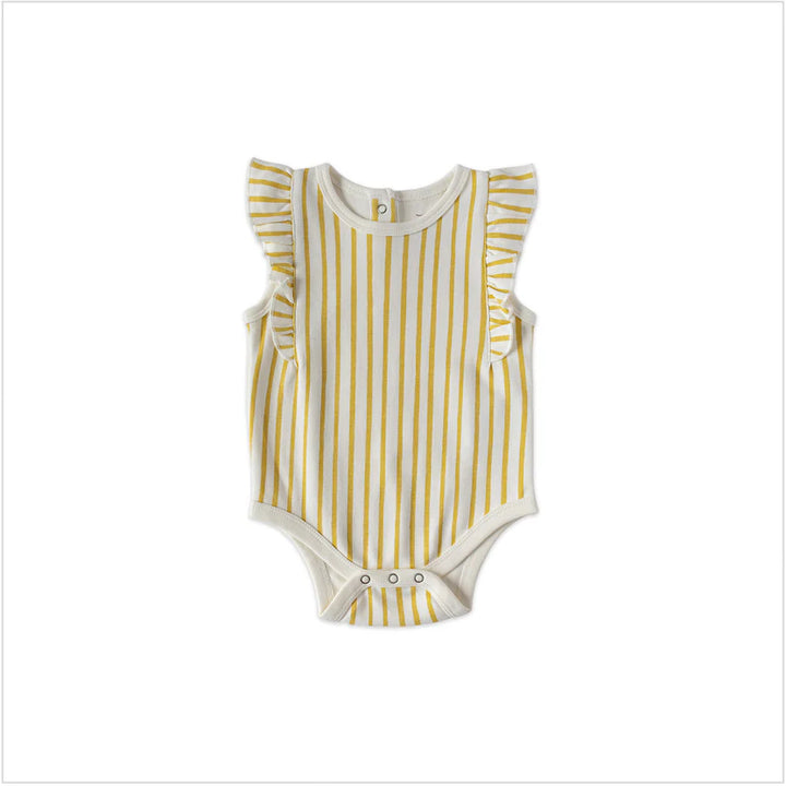 Sleeveless Ruffle One Piece