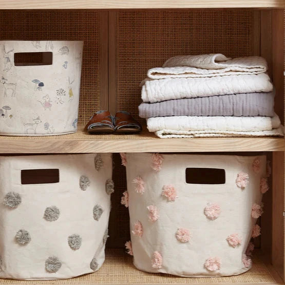 Pom Pom Basket Bin