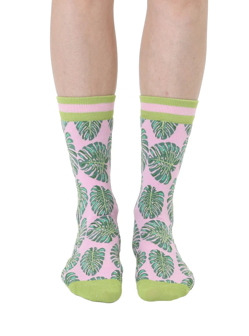 Womens  Bamboo Crew Socks
