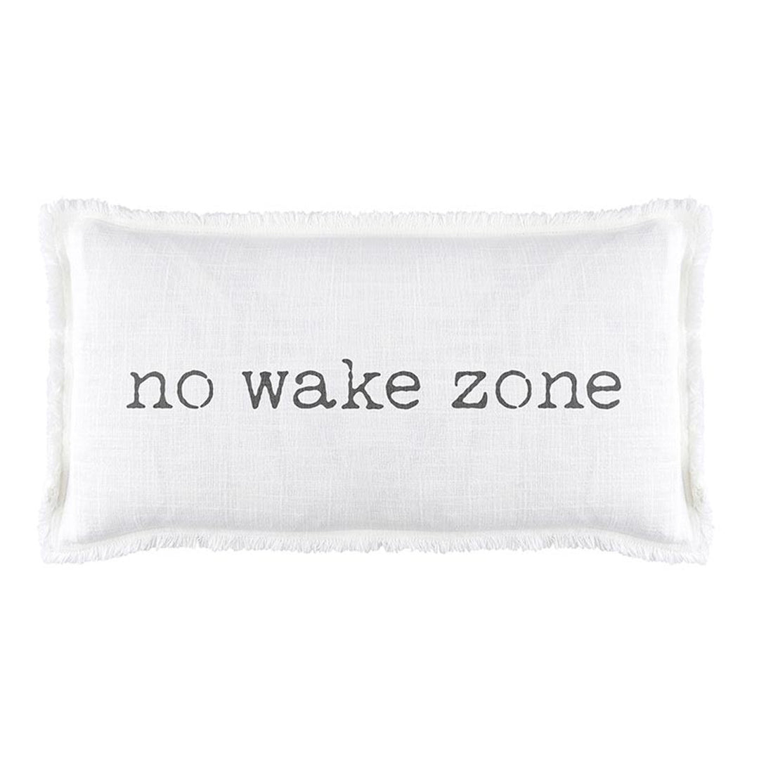 No Wake Zone Lumbar Decorative Pillow