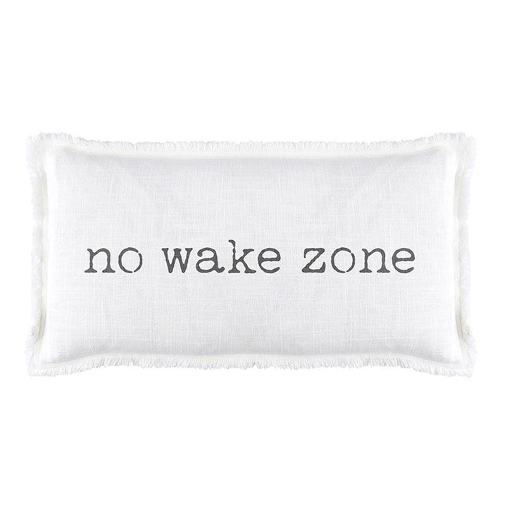 No Wake Zone Lumbar Decorative Pillow