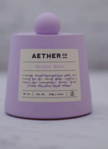 Aether Nordic Rain Candle - 160g