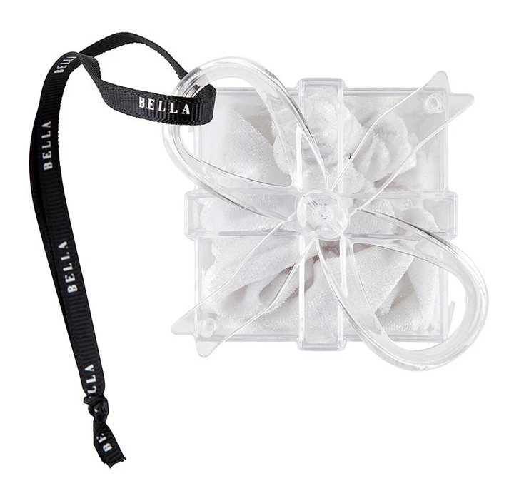 Velvet Present Ornament Scrunchie