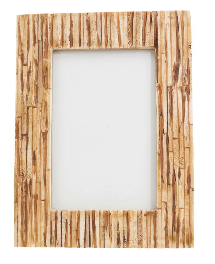 Thin Cut Bone Photo Frame
