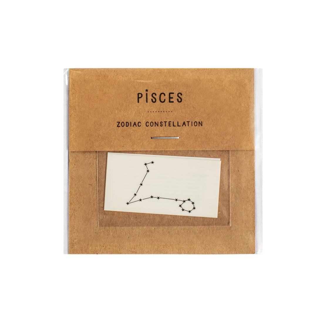 Zodiac Constellations Temporary Tattoo