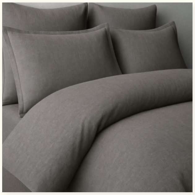 Linen | Cotton Blend Solid Duvet Set
