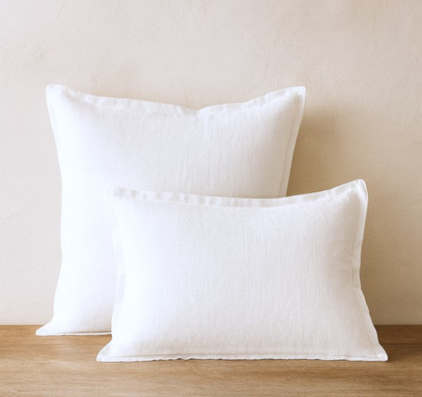 Linen | Cotton Cushion With Down Feather Filling