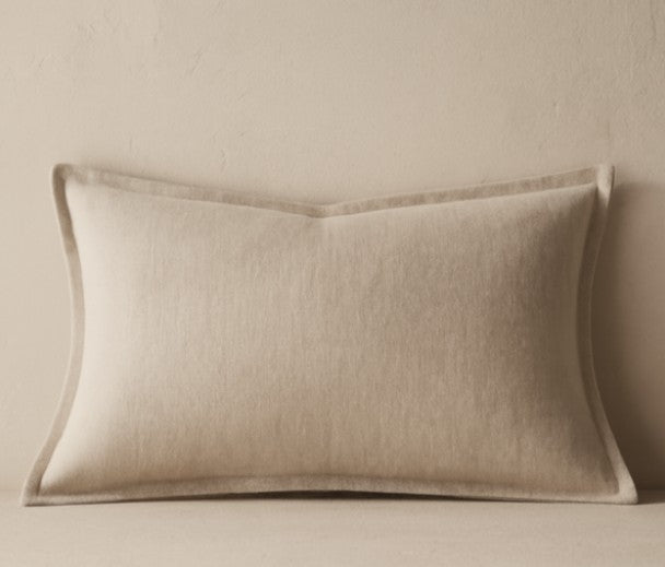 Linen | Cotton Cushion With Down Feather Filling