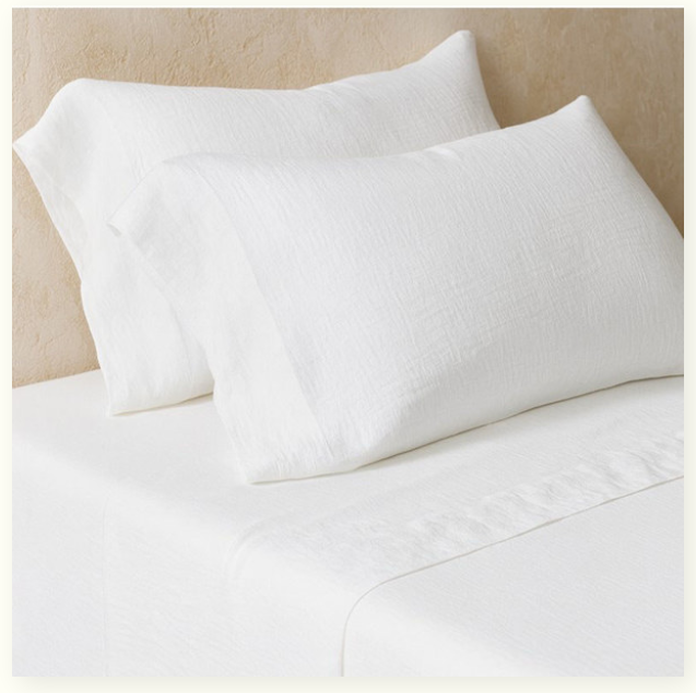Linen | Cotton Blend Solid Sheet Set