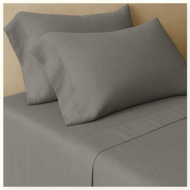 Linen | Cotton Blend Solid Sheet Set