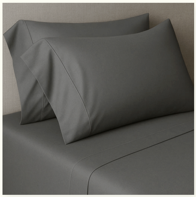 Palm Lane T400 Sateen Weave Solid Pillowcases