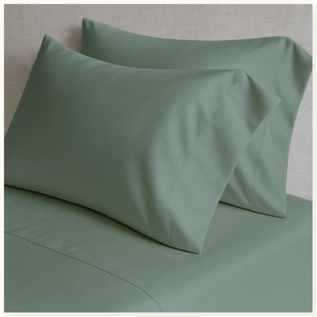 Palm Lane T400 Sateen Weave Solid Pillowcases