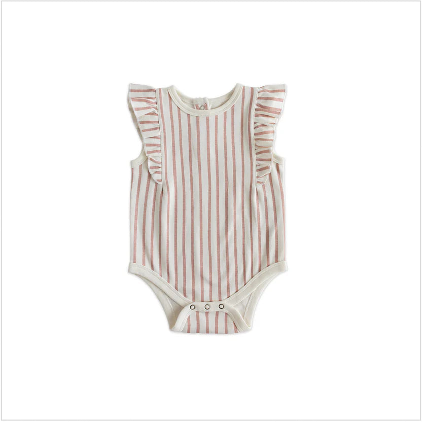 Sleeveless Ruffle One Piece